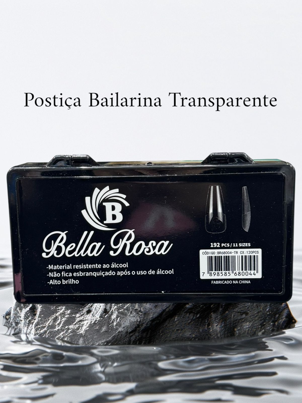 Unhas postiças bailarina transparente - Imagem 3