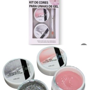 esmalte kit realista + francesinha