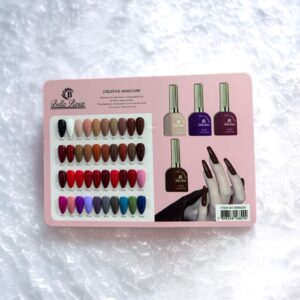 esmalte kit realista + francesinha