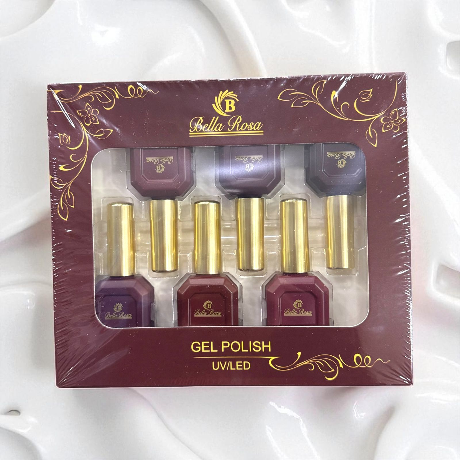 ESMALTE EM GEL KIT VINHO