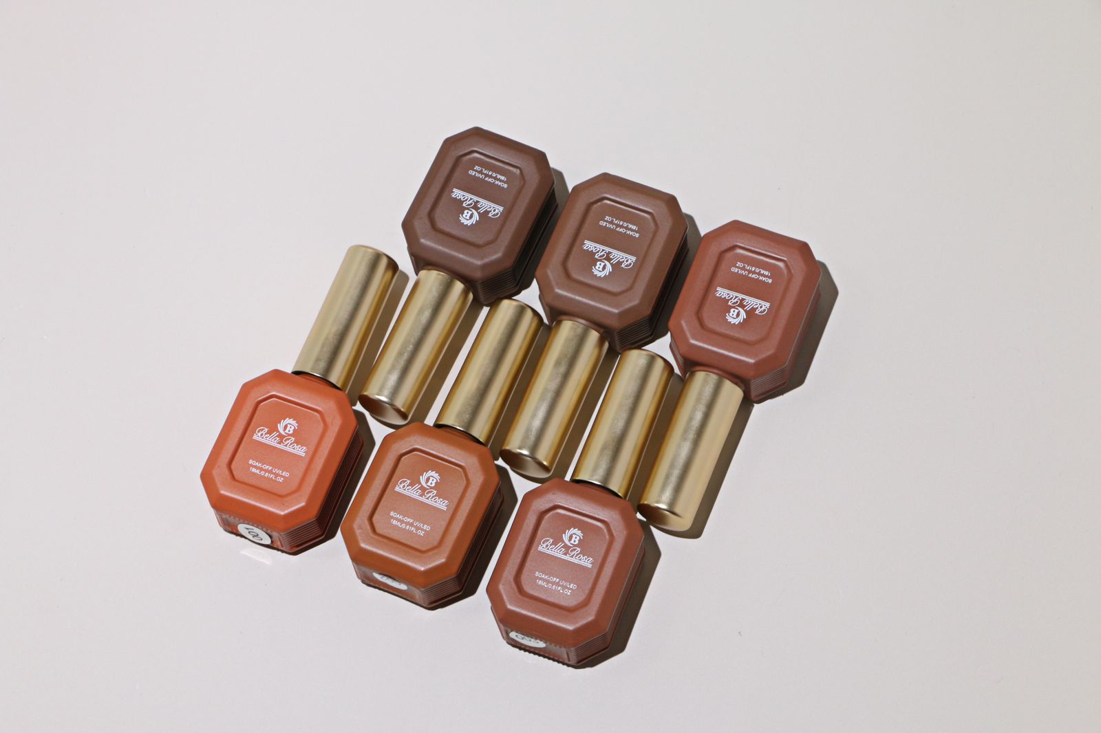 ESMALTE EM GEL KIT MARROM - Imagem 3