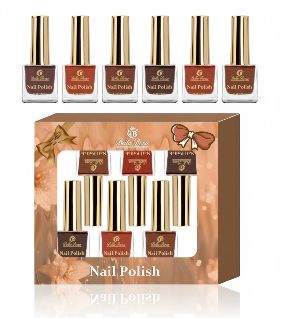 ESMALTE COMUN KIT MARROM - Imagem 3